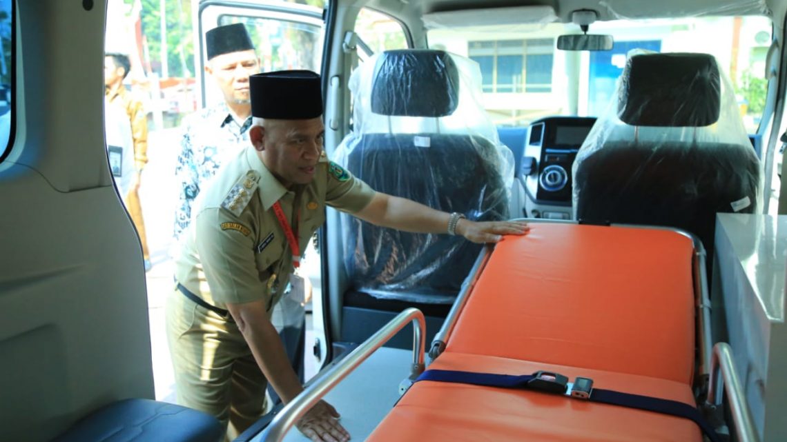Mesjid Al-Jihad Amuntai Terima Bantuan Mobil Ambulan untuk Pelayanan Kepengurusan Jenazah