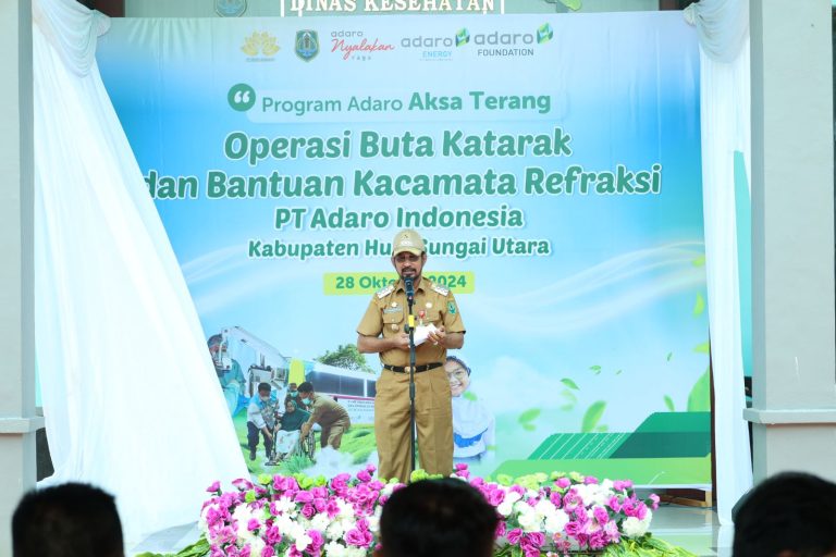 ADARO GROUP & PEMKAB HSU GELAR OPERASI KATARAK GRATIS