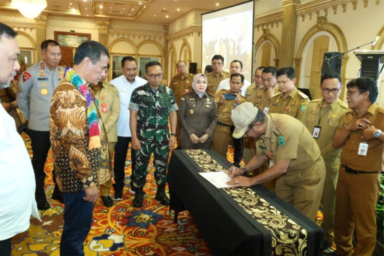 PJ. BUPATI HSU ZAKLY ASSWAN SIAP DUKUNG WUJUDKAN SWASEMBADA PANGAN NASIONAL