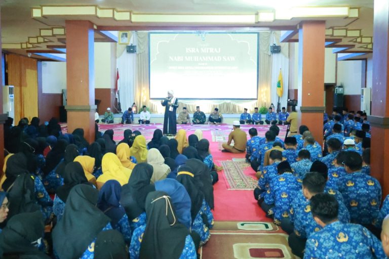PEMKAB HSU PERINGATI ISRA MI’RAJ NABI MUHAMMAD SAW 1446 H